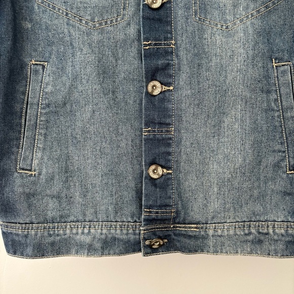 Bluenotes Denim Vest Women’s M Vintage Streetwear - Picture 10 of 10